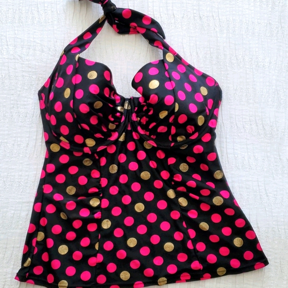 Halter Tankini Swimsuit 36DD